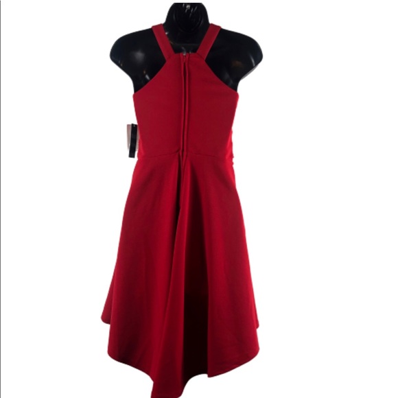 Xtraordinary high low size 1 red prom dress NWT - Picture 3 of 8